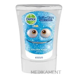 Dettol Kids Dobrodruh Aloe Vera náplň do bezdotykového dávkovača mydla 250 ml