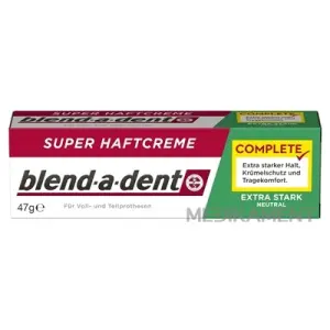 blend-a-dent EXTRA STARK NEUTRAL complete super fixačný dentálny krém 47 g