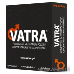 VATRA pre mužov gél na perorálne použitie 6x7 g (42 g)
