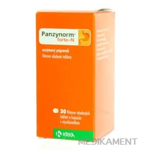 Panzynorm forte-N tbl flm (fľ.skl.hnedá) 1x30 ks