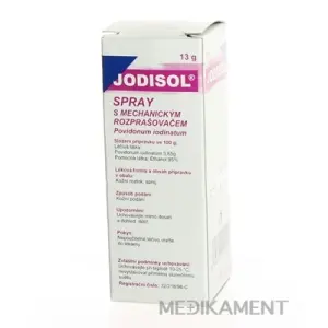 JODISOL sol der (fľ.skl- sprej) 1x13 g
