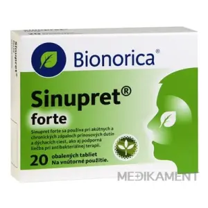 SINUPRET Forte tablety 20 ks