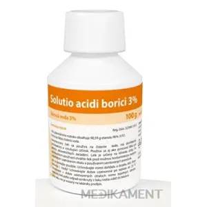 Solutio acidi borici 3% sol der (fľ.HDPE) 1x100 g