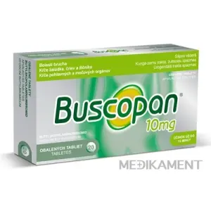 Buscopan tbl obd 10 mg tablety 20 ks