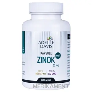 Adelle Davis Zinok Forte 25 mg 60 kapsúl