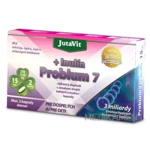 JutaVit Probium 7 + Inulín kapsuly 15 ks