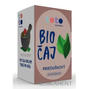 TOTO BIO ČAJ PRIEDUŠKOVÝ bylinná zmes vrecúška 30 g