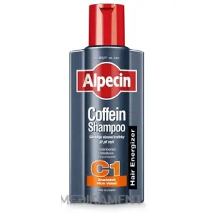 ALPECIN Energizer C1 kofeínový šampón proti vypadávaniu vlasov 375 ml