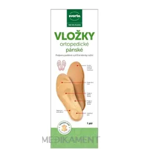svorto VLOŽKY ortopedické 052 veľkosť 42 pánske 1 pár