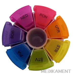 DEPAN Cube Týždenný dávkovač liekov 1 ks