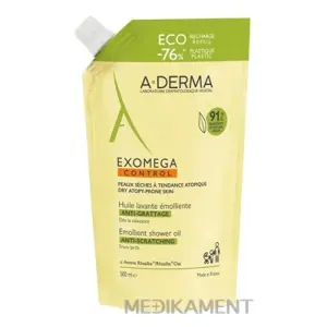 A-DERMA EXOMEGA CONTROL Sprchovací olej s Eco náplňou 500 ml