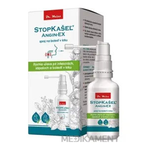 StopKašeľ ANGIN-EX sprej na bolesť v krku 30 ml