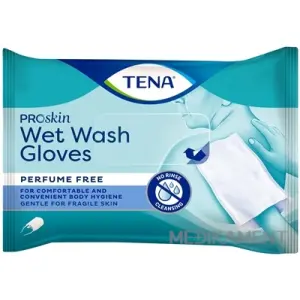 TENA VLHČENÉ RUKAVICE Wet Wash Gloves 8 ks