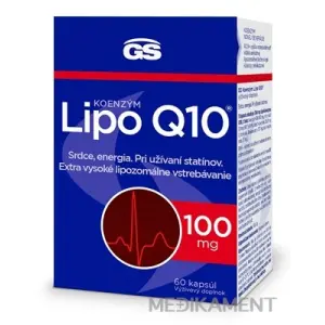 GS Koenzým Lipo Q10 100 mg kapsuly 60 ks