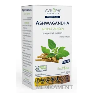 AVROPA Ashwagandha bylinné kvapky 50 ml