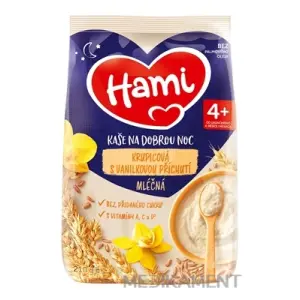 Hami mliečna kaša krupicová s vanilkovou príchuťou na dobrú noc 210 g