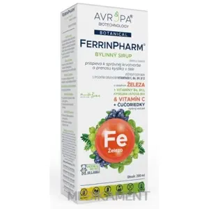 AVROPA FerrinPharm bylinný sirup 200 ml