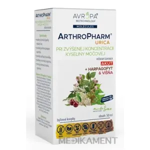 AVROPA ArthroPharm Urica bylinné kvapky 50 ml