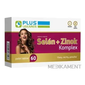 PLUS LEKÁREŇ Selén + Zinok Komplex tablety 60 ks