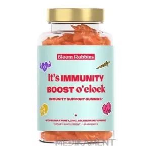 Bloom Robbins IMMUNITY - BOOST o'clock žuvacie pastilky - gumíky jednorožci 60 ks
