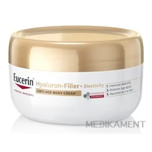 Eucerin HYALURON-FILLER+ELASTICITY Telový krém anti-age 200 ml