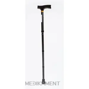 FAZZINI PALICA skladacia odľahčená čierna nastaviteľná 82 - 92 cm 1 ks