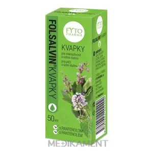 FYTO Folsalvin kvapky na kloktanie s pantenolom 50 ml