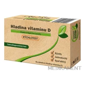 VITAMIN STATION Rýchlotest Hladina vitamínu D samodiagnostický test z krvi 1 set