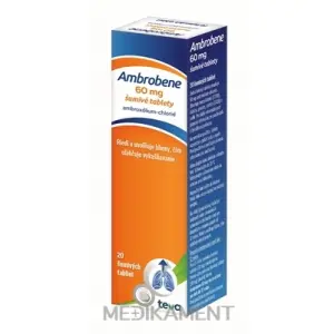 Ambrobene 60 mg šumivé tablety 20 ks