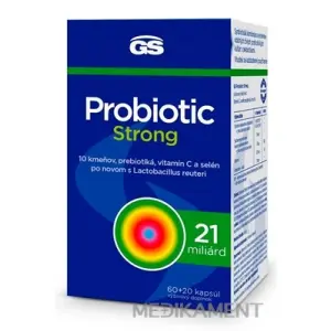 GS Probiotic Strong kapsuly 80 ks