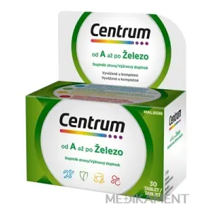 Centrum od A až po Železo (inov. 09/2023) tablety 30 ks