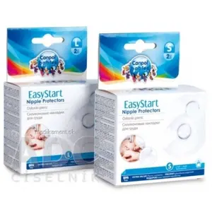 Canpol Babies EasyStart chrániče prsných bradaviek, veľ. L, tvarované  2 ks