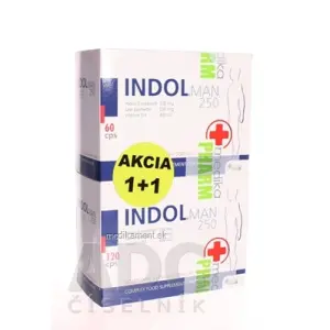 INDOL MAN 250 pre mužov 180 kapsúl