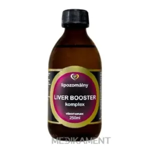 Zdravý svet Lipozomálny LIVER BOOSTER komplex roztok 250 ml