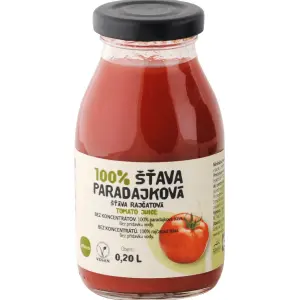 zdravo 100% PARADAJKOVÁ ŠŤAVA 200 ml