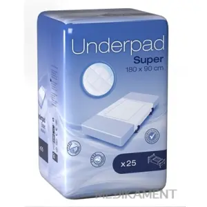 amd Underpad with flaps Super podložka pod pacienta 180 x 90 cm nasiak. 1800 ml 25 ks