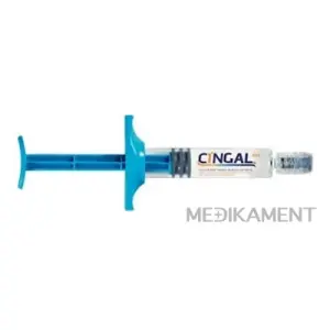 Cingal Suspenzia intraartikulárna zosieťovaná kyselina hyalurónová 4 ml