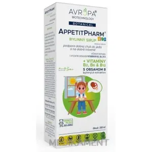 AVROPA AppetitPharm KIDS bylinný sirup 200 ml
