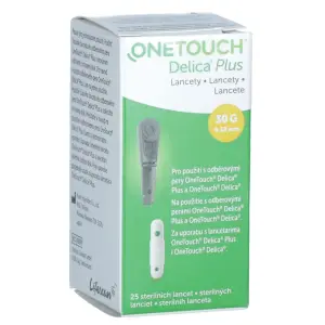 One Touch Delica odberová pomôcka lanceta 25 ks