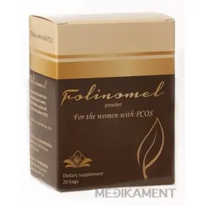 Folinomel prášok vo vreckách na prípravu nápoja 20 x 4,06 g