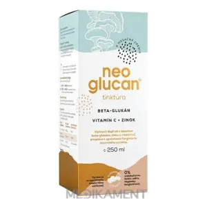 NeoGlucan tinktúra beta-glukán vitamín C a zinok 250 ml