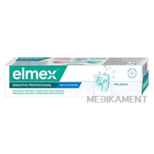 ELMEX SENSITIVE PROFESSIONAL GENTLE WHITENING zubná pasta 75 ml