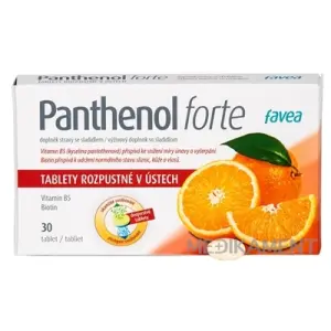 FAVEA Panthenol forte tablety 30 ks