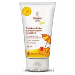 WELEDA SUN Detské mlieko na opaľovanie SPF 30 sensitiv 150 ml