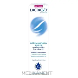 LACTACYD Pharma pre dlhotrvajúcu hydratáciu 40+ intímna umývacia emulzia 250 ml