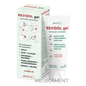 REVIDOL gél jemne hrejivý pri bolesti 100 ml