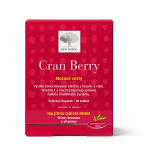 NEW NORDIC Cran Berry tablety 30 ks