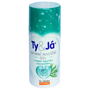 Dr. Müller Ty&Já INTÍMNY MASÁŽNY GÉL s olejom čajovníka austrálskeho 100 ml