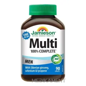 JAMIESON MULTI COMPLETE PRE MUŽOV komplex vitamínov a minerálov tablety 90 ks