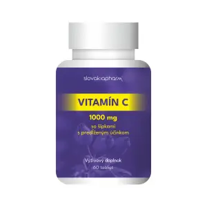 Slovakiapharm VITAMIN C 1000mg so šípkami tablety 60 ks